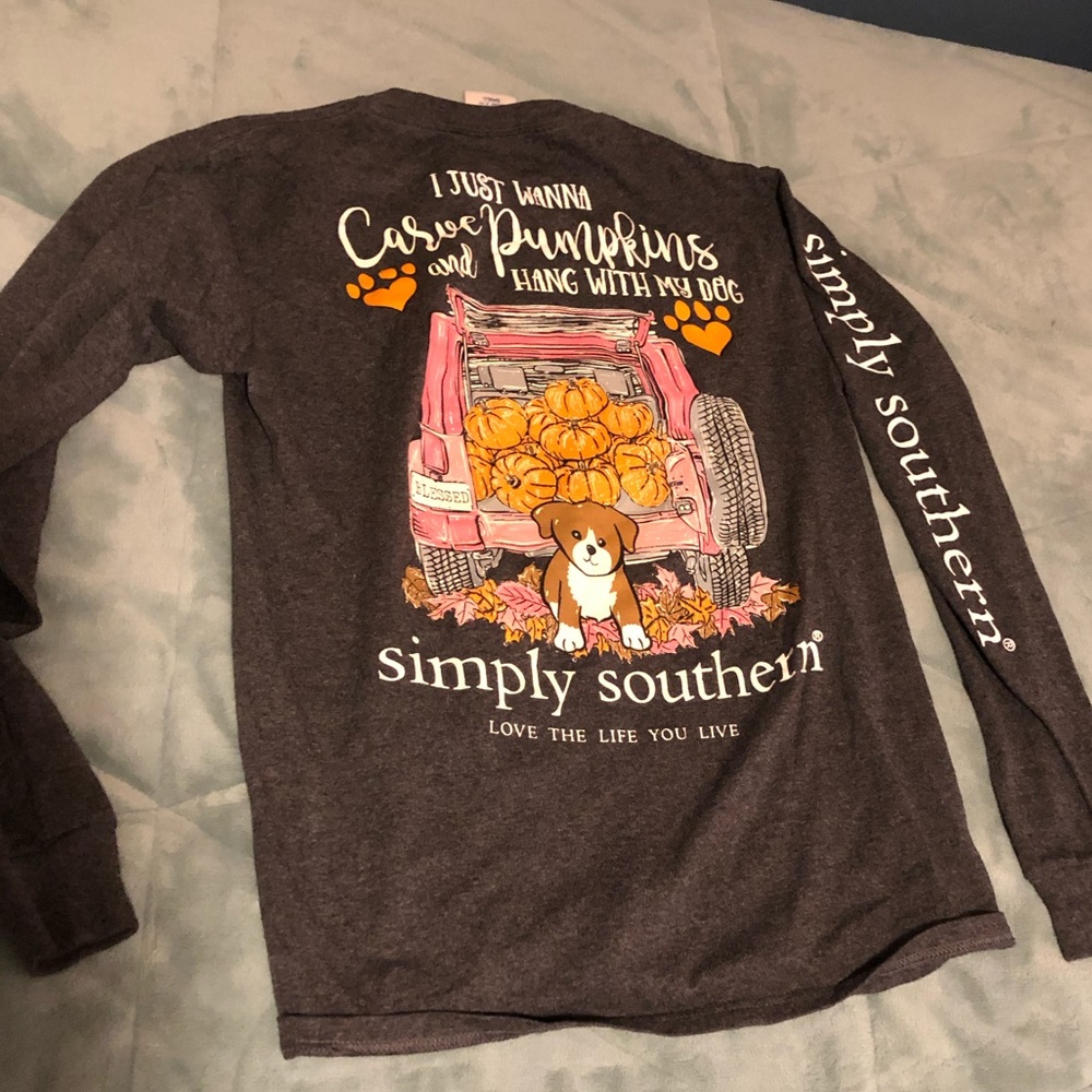 Two Simply Southern shirts